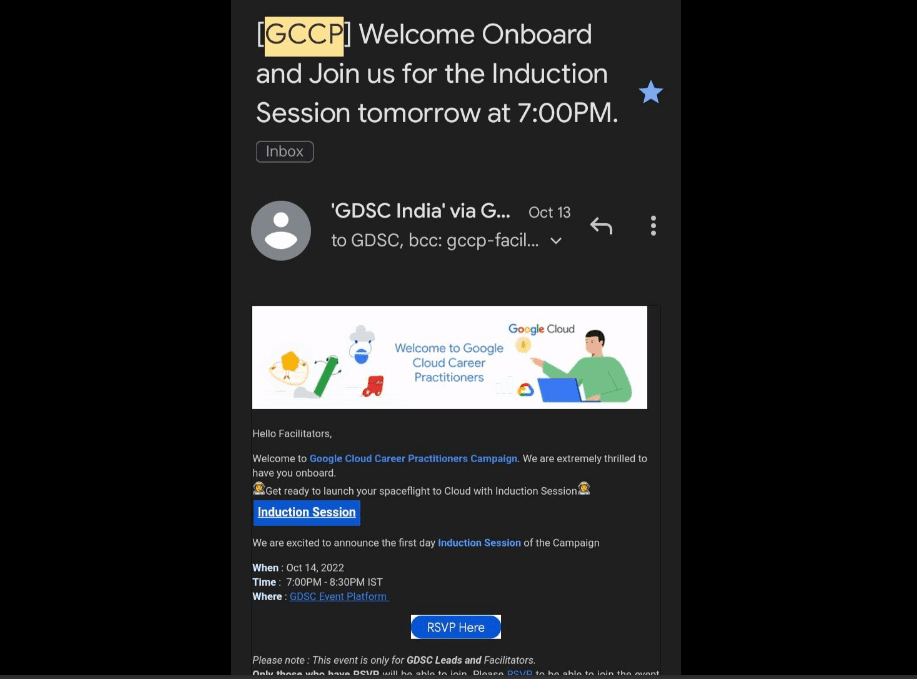 Google Cloud Career Practitioner Campaign Facilitator