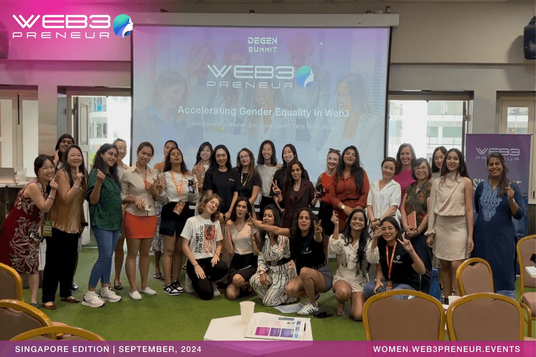 Women.Web3preneur TOKEN 2049 Edition Singapore