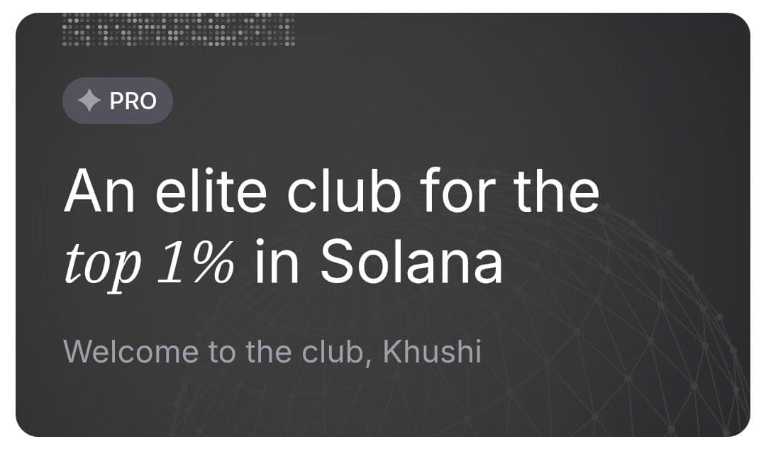 Superteam PRO — Top 1% in Solana