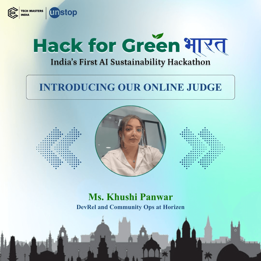 Mentor & Judge at Green Bharat Hackathon