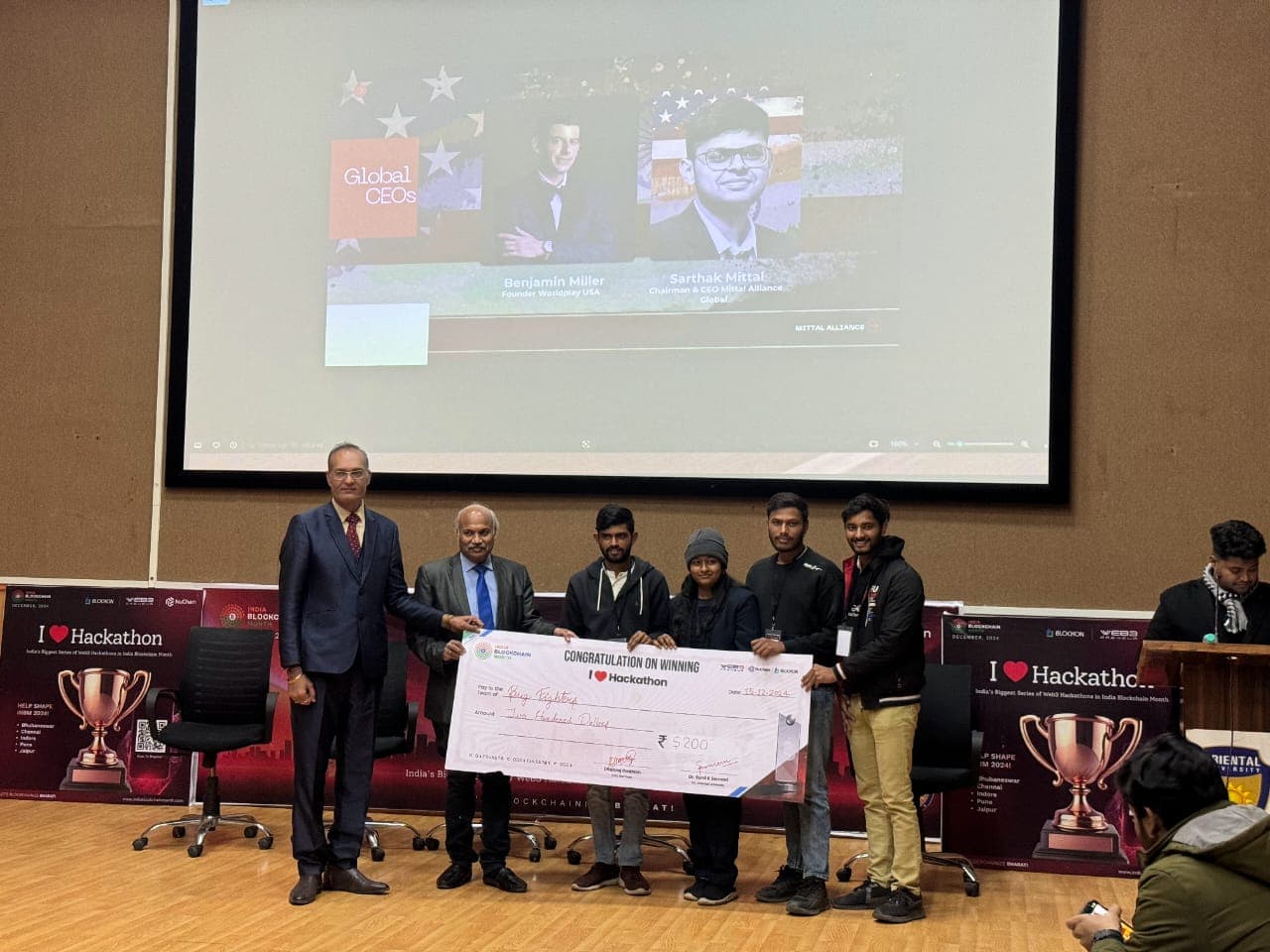 Organizer of I ❤️ HACKATHON: Indore Web3 Edition 