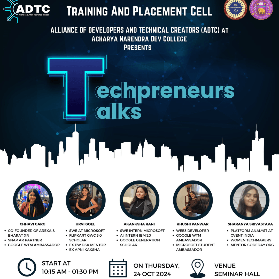 Panelist at Techpreneurs Talk