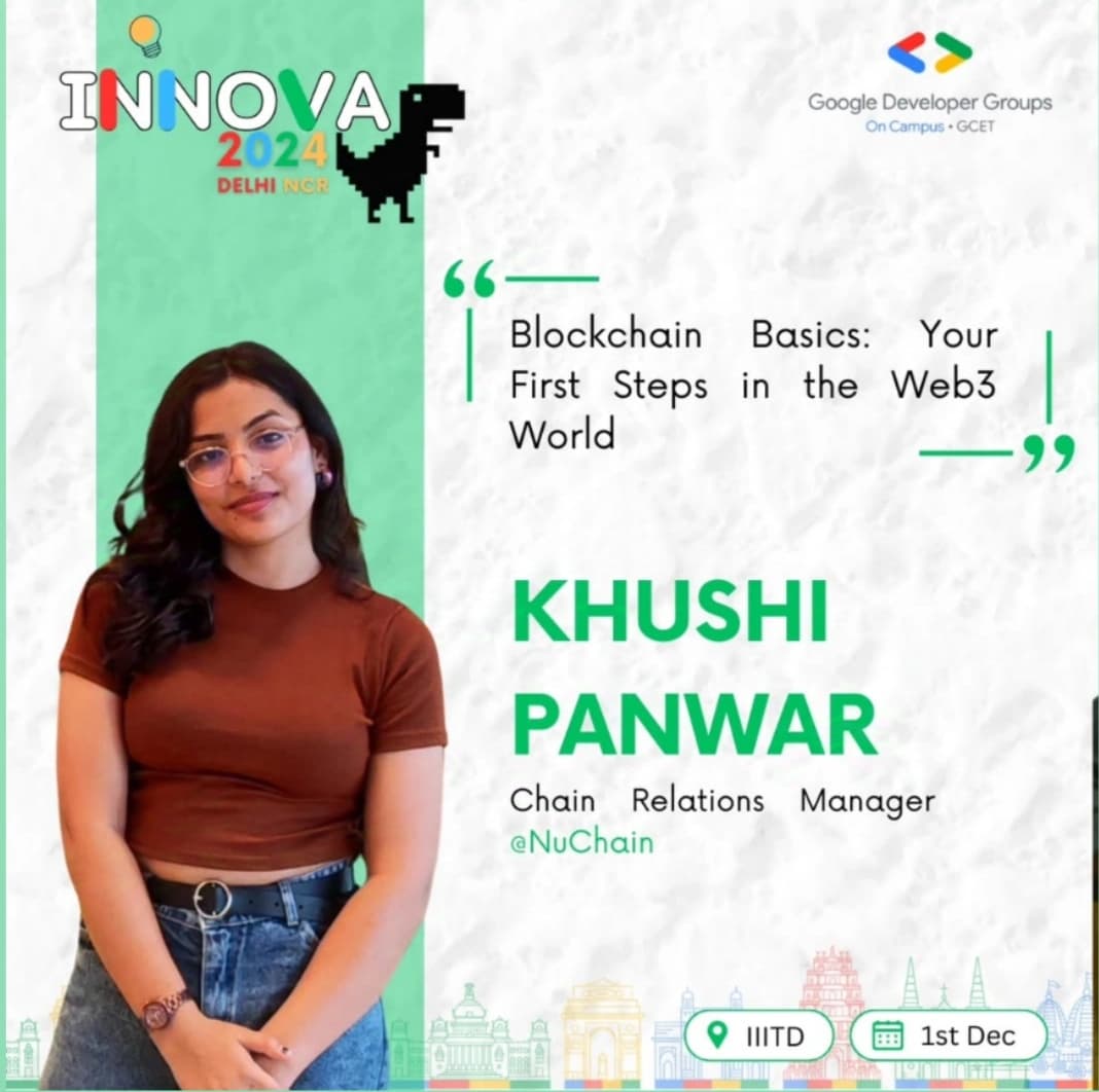 Speaker at Innova 2024 by GDG On Campus GCET